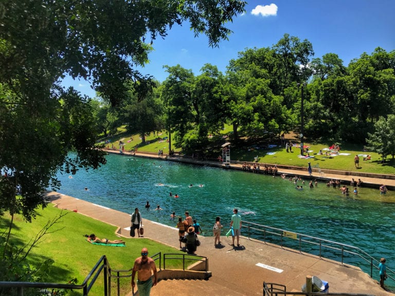 Austin Texas Travel Guide and Itinerary 4 days Barton Springs Pools