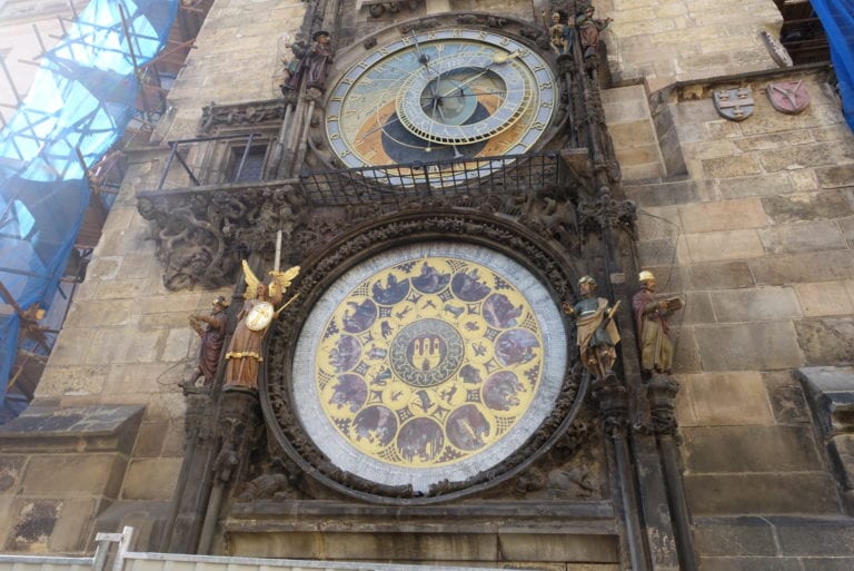 prague clock tower