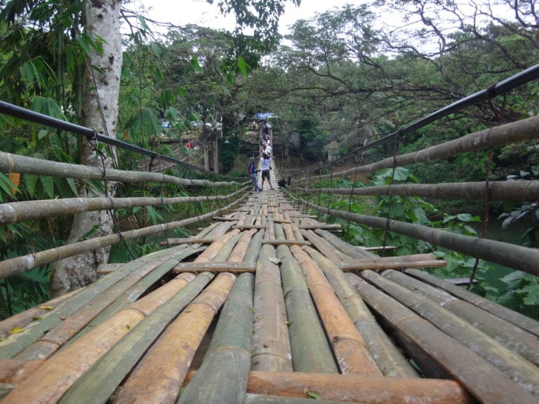 Philippines Itinerary 2 Weeks Travel Guide Bohol Bamboo Bridge