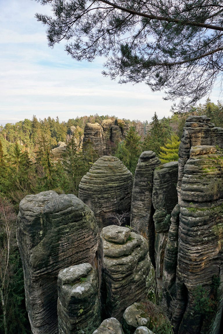 Hiking Prachovské skály in the Bohemian Paradise