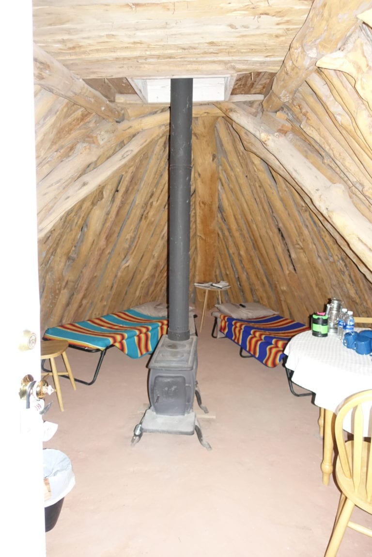 Stay in a traditional Navajo Male Hogan through Airbnb