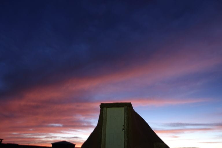 Stay in a traditional Navajo Male Hogan through Airbnb