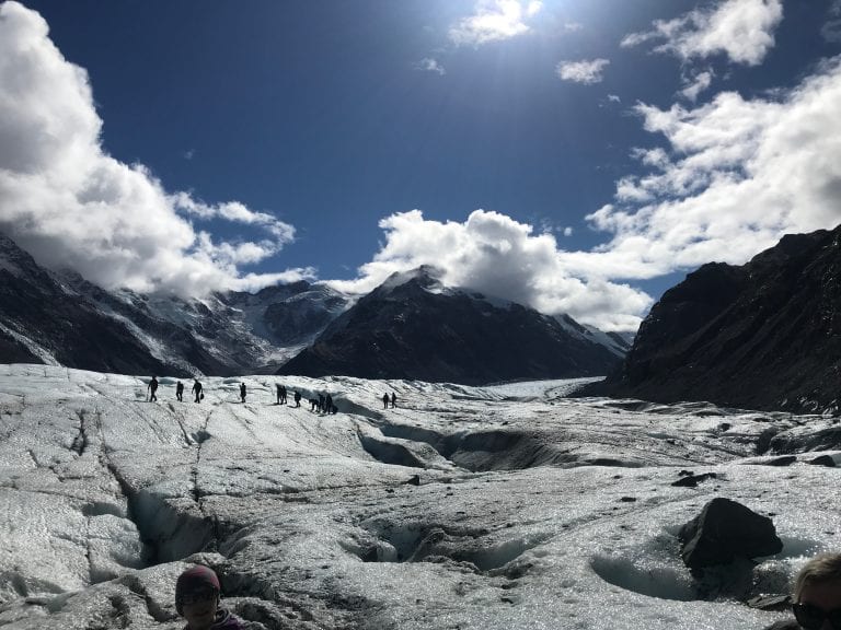 tasman glacier helihike