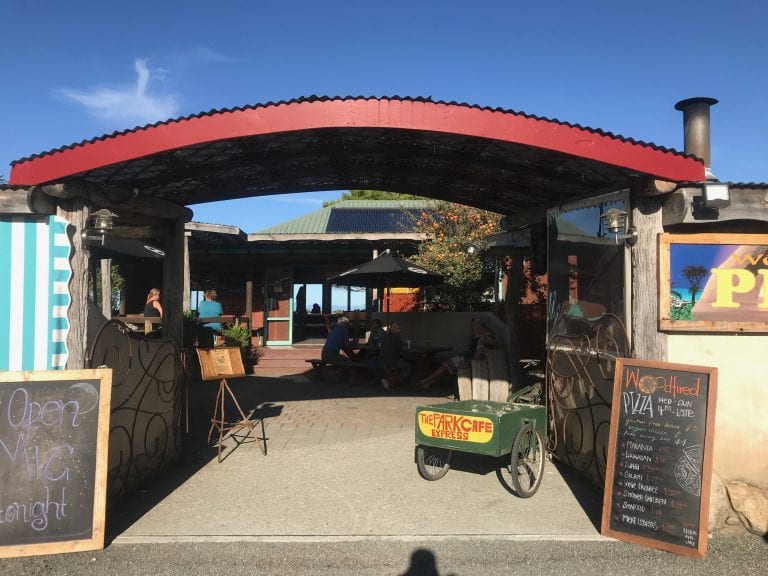 The Park Cafe in Abel Tasman