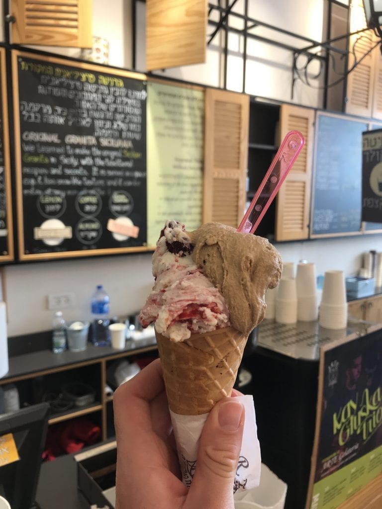 arte italian ice cream tel aviv where to eat summer