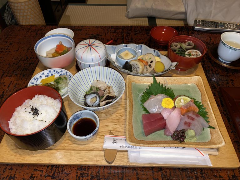 Dinner at Ryokan