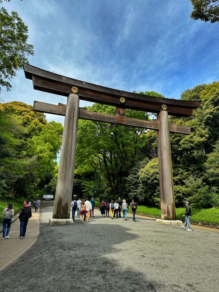 Meiji Shrine Entrance